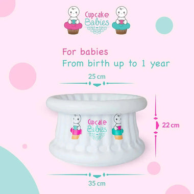 Baby Bath Set | Portable Bath Kit | Cupcake Babies