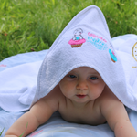 Special Pack : Inflatable Small Cupcake Babies Bath for babies from birth up to 1 year + inflator + bath Cape + duck My Store